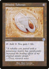Talismã Imaculado / Pristine Talisman - Magic: The Gathering - MoxLand
