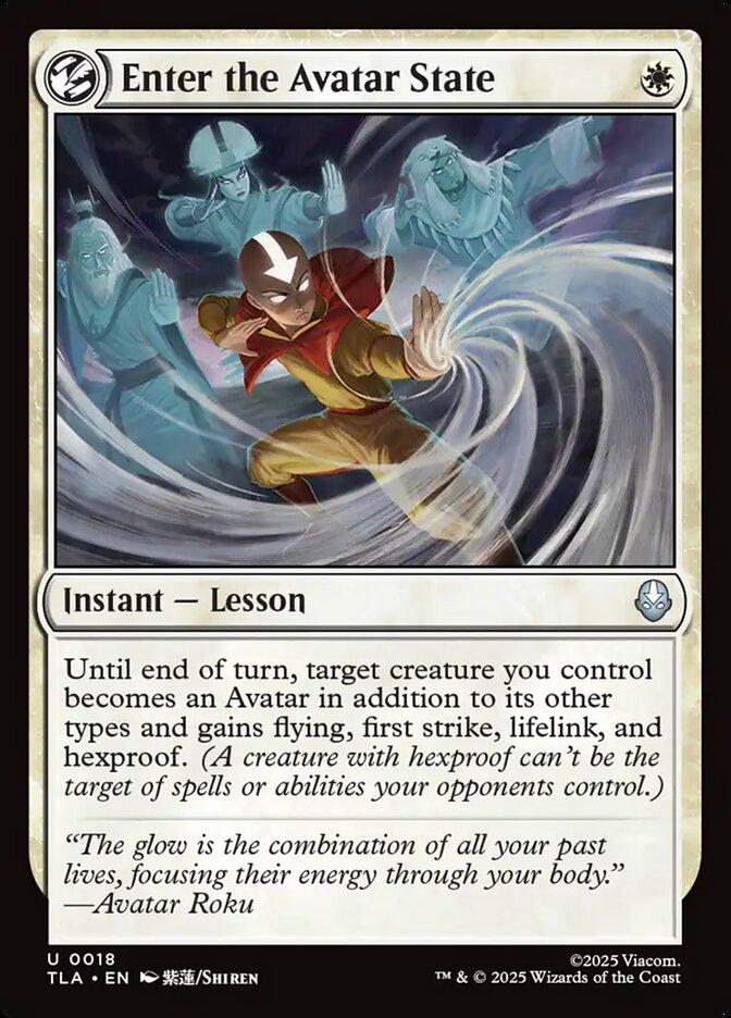 Entrar no Estado de Avatar / Enter the Avatar State - Magic: The Gathering - MoxLand