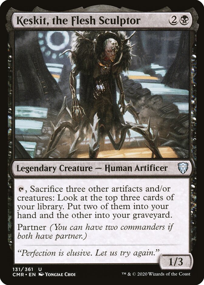 Keskit, o Escultor da Carne / Keskit, the Flesh Sculptor - Magic: The Gathering - MoxLand