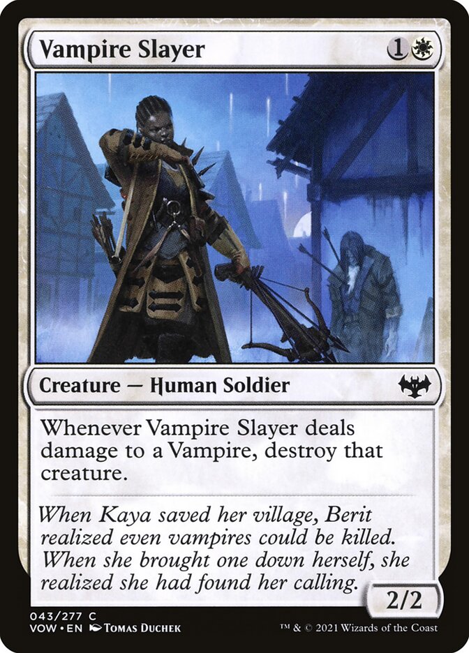 Matadora de Vampiros / Vampire Slayer - Magic: The Gathering - MoxLand