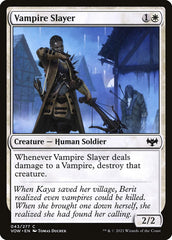 Matadora de Vampiros / Vampire Slayer - Magic: The Gathering - MoxLand