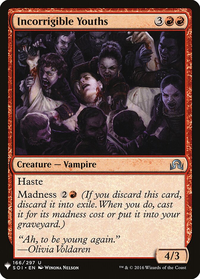 Jovens Incorrigíveis / Incorrigible Youths - Magic: The Gathering - MoxLand
