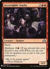 Jovens Incorrigíveis / Incorrigible Youths - Magic: The Gathering - MoxLand