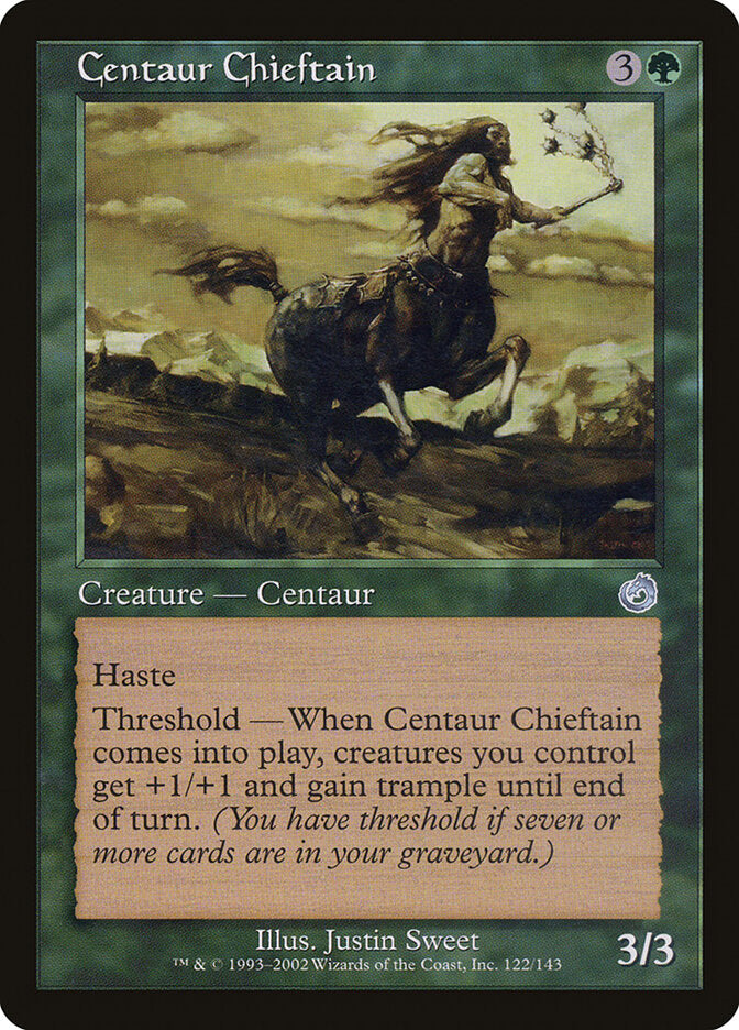 Líder dos Centauros / Centaur Chieftain - Magic: The Gathering - MoxLand