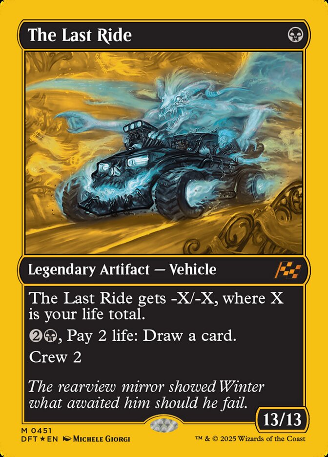 A Última Corrida / The Last Ride - Magic: The Gathering - MoxLand