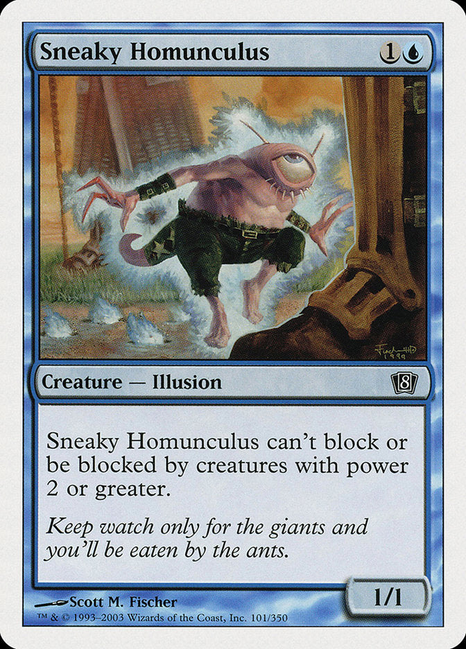 Homúnculo Furtivo / Sneaky Homunculus - Magic: The Gathering - MoxLand