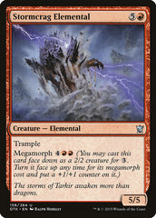 Elemental da Rocha Tempestuosa / Stormcrag Elemental - Magic: The Gathering - MoxLand