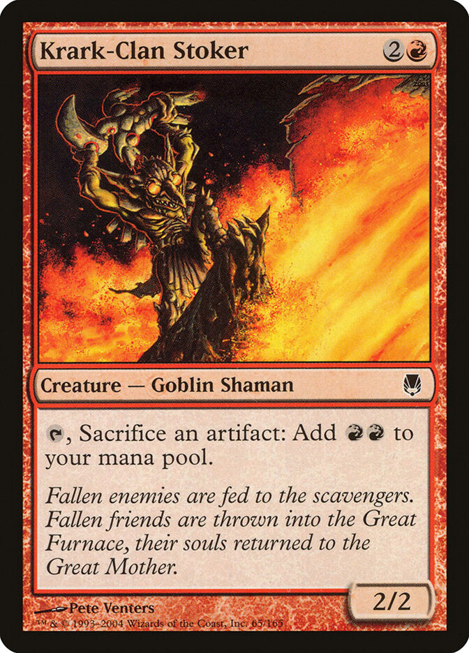 Foguista do Clã de Krark / Krark-Clan Stoker - Magic: The Gathering - MoxLand