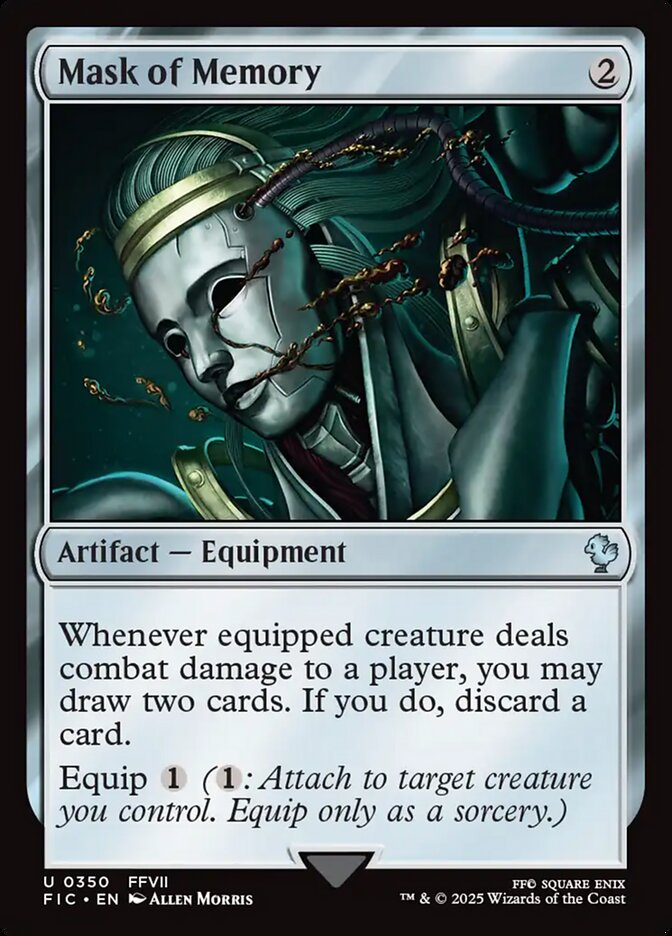 Máscara da Memória / Mask of Memory - Magic: The Gathering - MoxLand