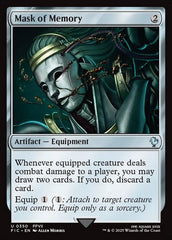 Máscara da Memória / Mask of Memory - Magic: The Gathering - MoxLand