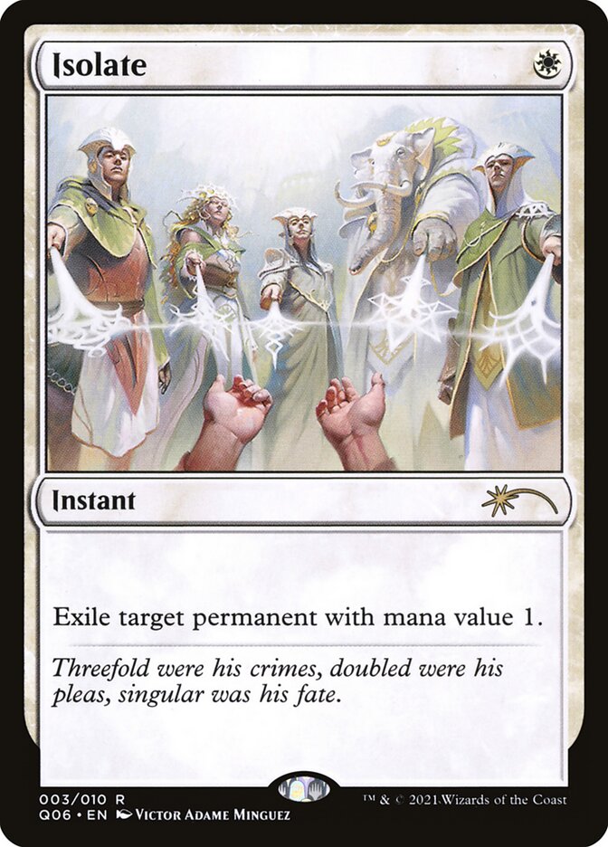 Isolar / Isolate - Magic: The Gathering - MoxLand