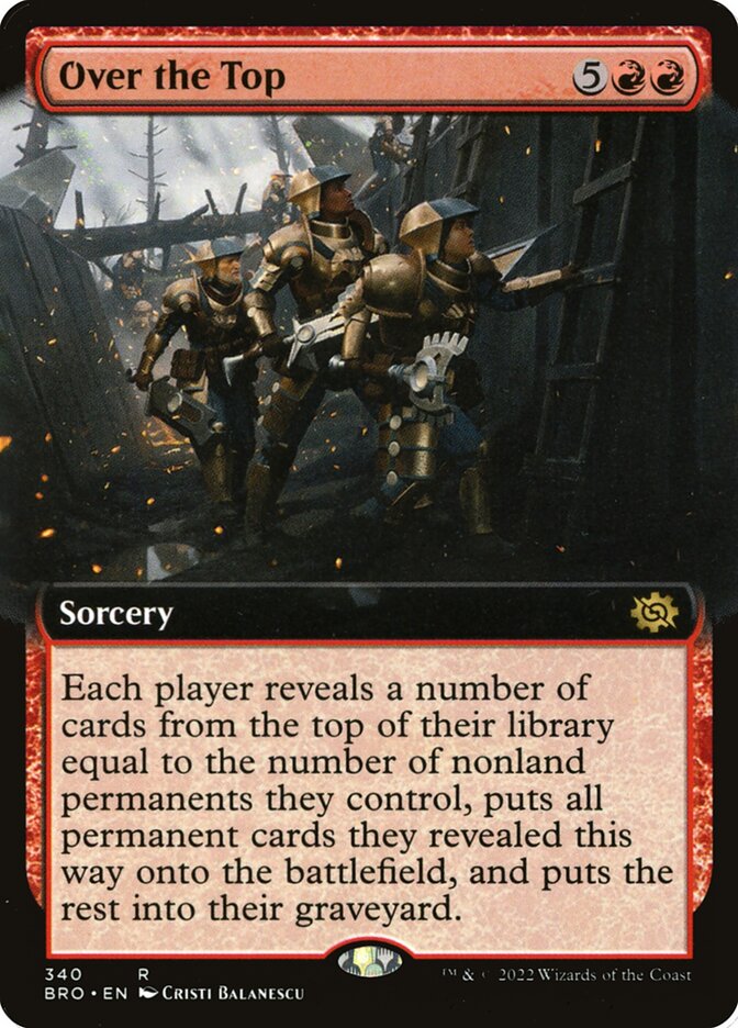 Além das Trincheiras / Over the Top - Magic: The Gathering - MoxLand