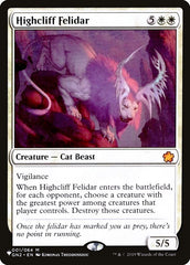 Highcliff Felidar - Magic: The Gathering - MoxLand