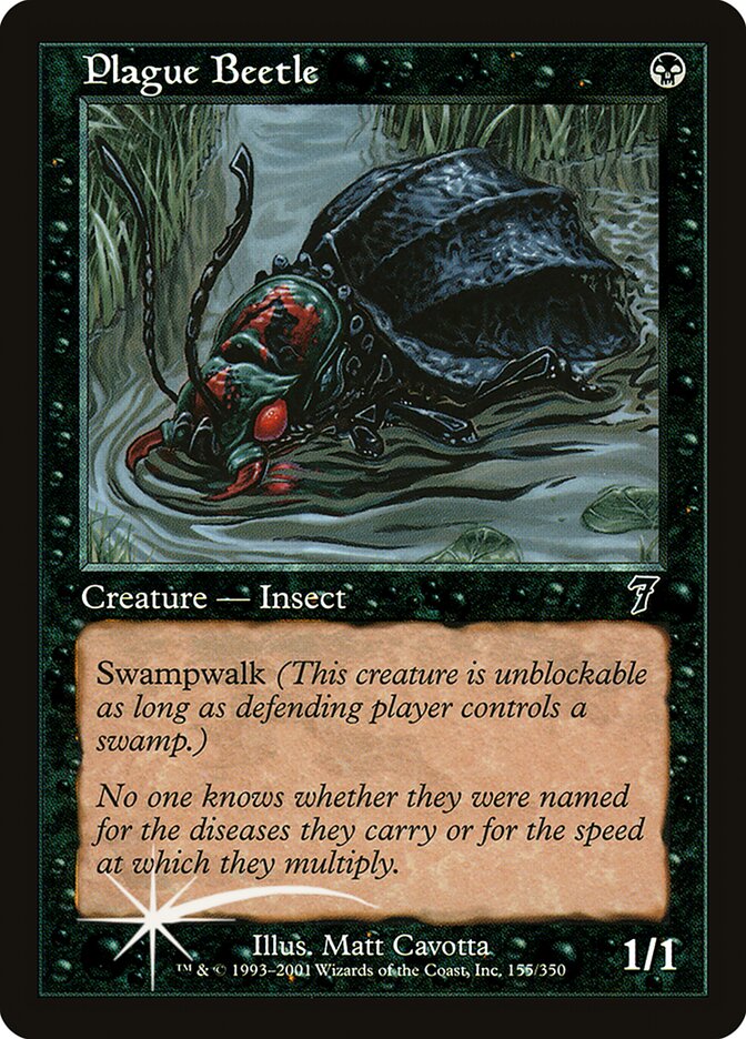 Besouro Pestilento / Plague Beetle - Magic: The Gathering - MoxLand