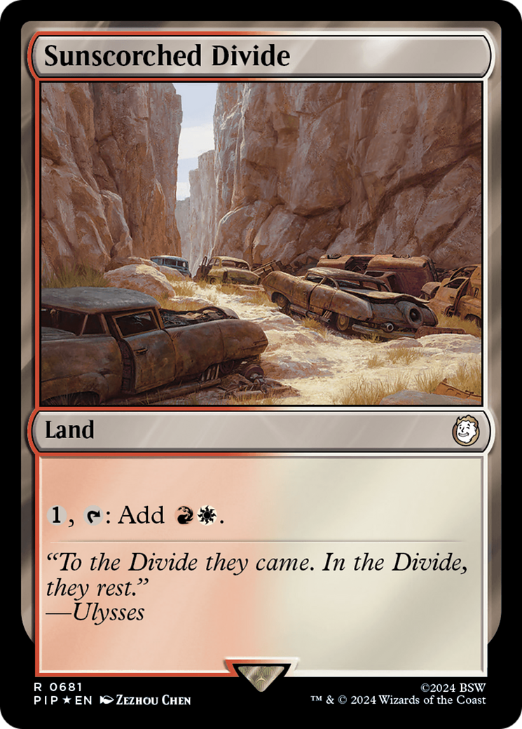 Sunscorched Divide - Magic: The Gathering - MoxLand
