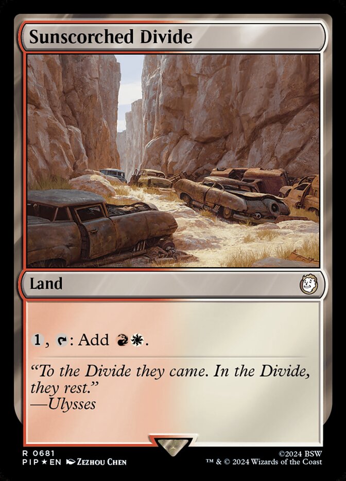 Sunscorched Divide - Magic: The Gathering - MoxLand