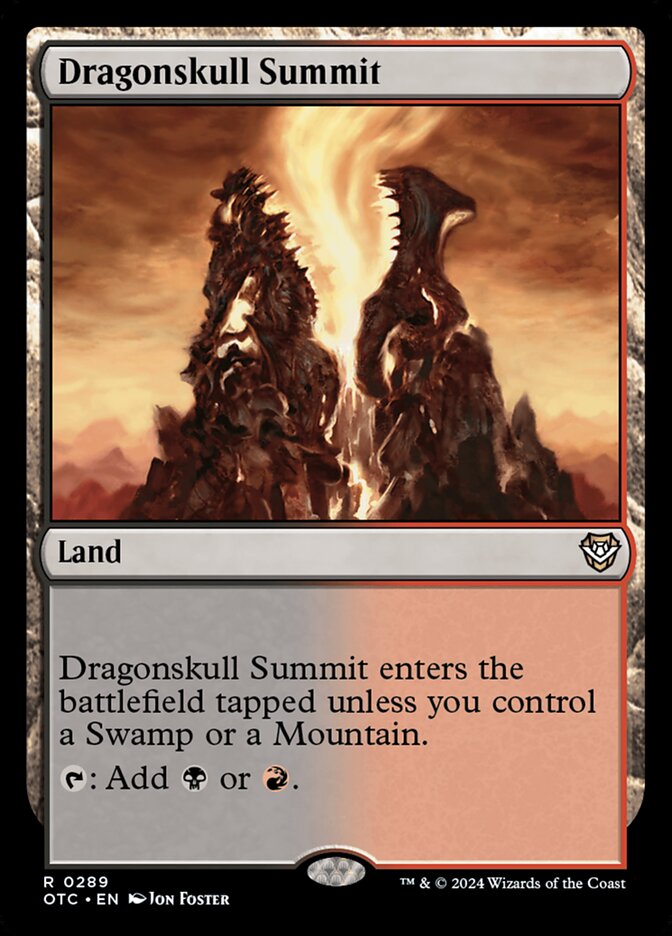 Pico da Caveira de Dragão / Dragonskull Summit - Magic: The Gathering - MoxLand