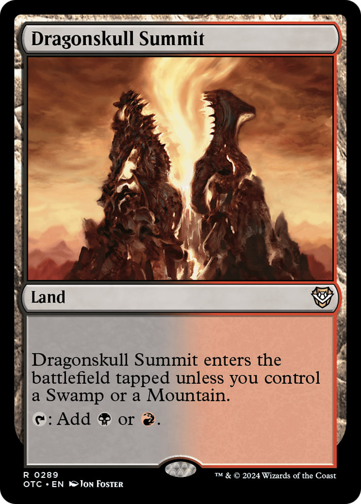 Pico da Caveira de Dragão / Dragonskull Summit - Magic: The Gathering - MoxLand