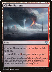Desolação de Cinzas / Cinder Barrens - Magic: The Gathering - MoxLand
