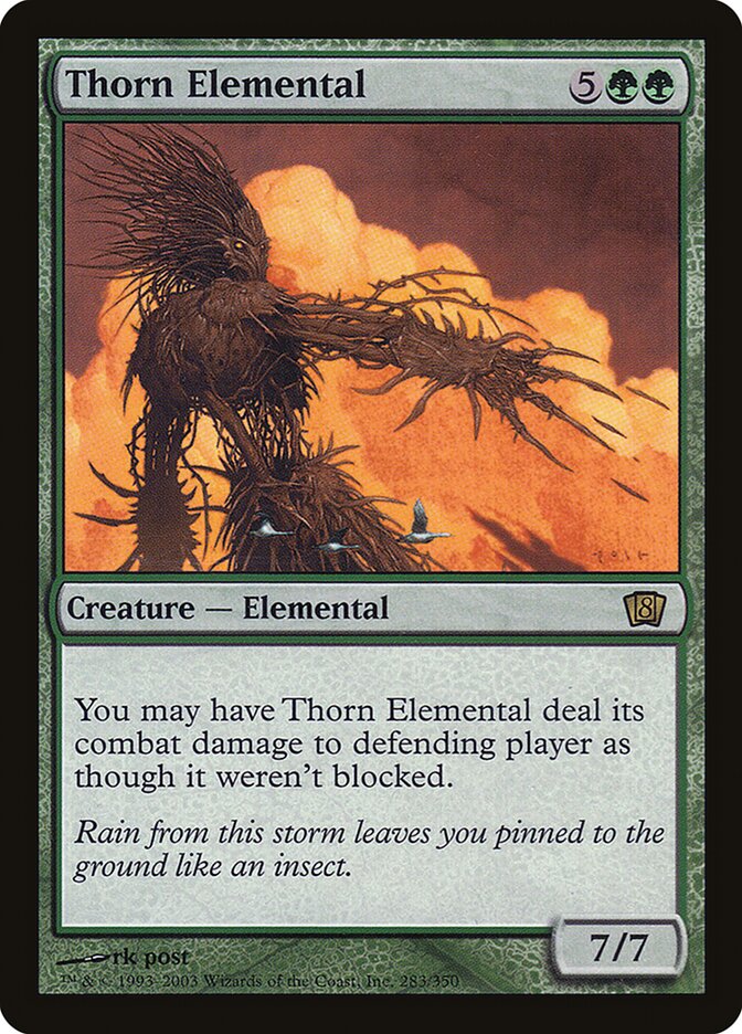 Elemental dos Espinhos / Thorn Elemental - Magic: The Gathering - MoxLand