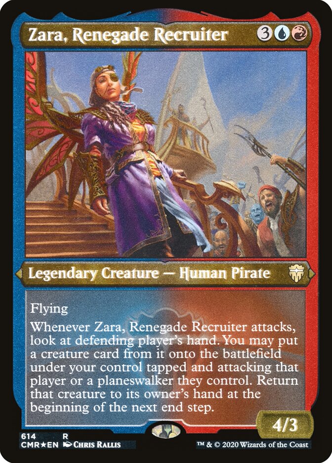 Zara, Recrutadora Renegada / Zara, Renegade Recruiter - Magic: The Gathering - MoxLand