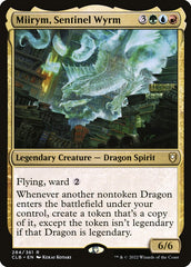 Miirym, Dragão Sentinela / Miirym, Sentinel Wyrm - Magic: The Gathering - MoxLand