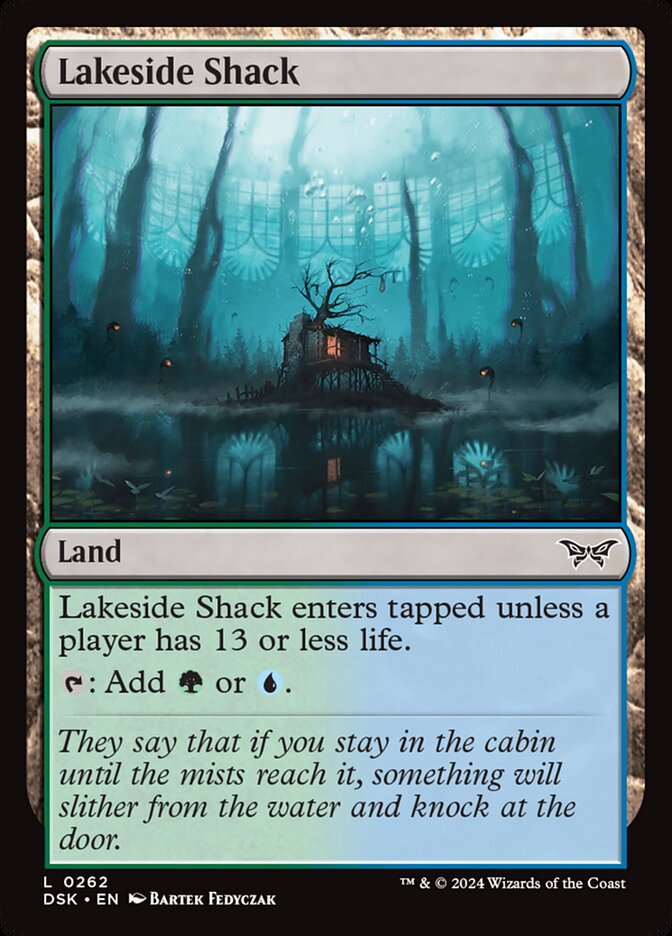 Cabana no Lago / Lakeside Shack - Magic: The Gathering - MoxLand