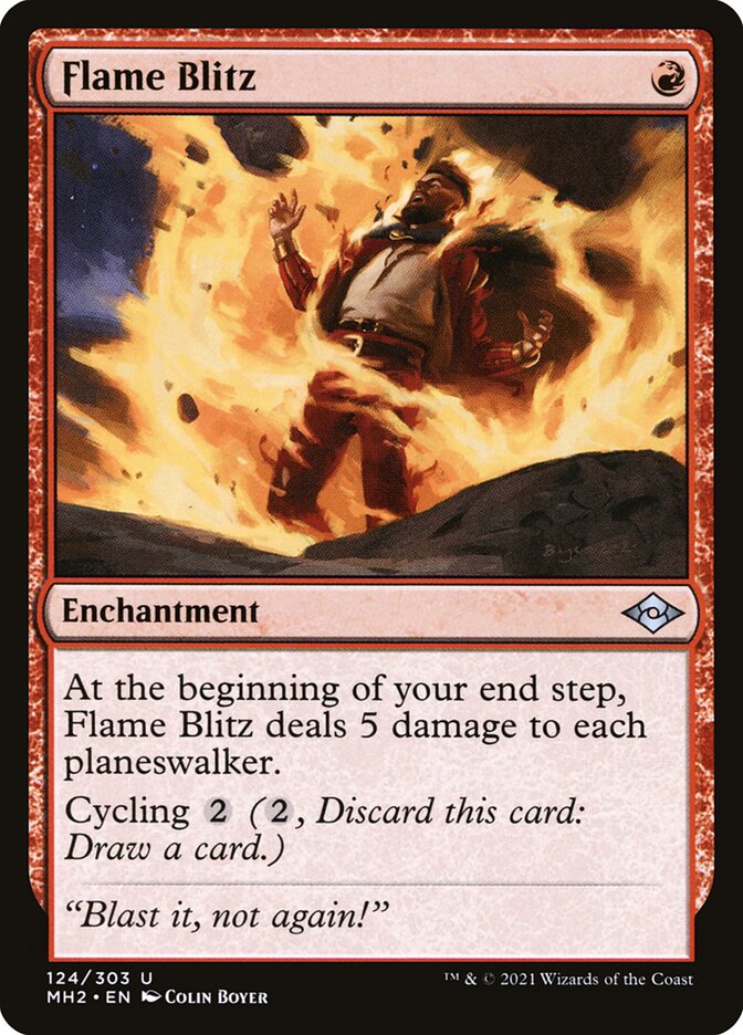 Ataque Flamejante / Flame Blitz - Magic: The Gathering - MoxLand
