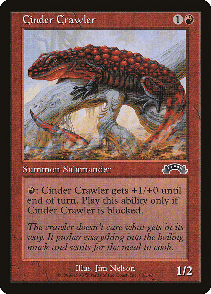 Rastejador das Brasas / Cinder Crawler - Magic: The Gathering - MoxLand
