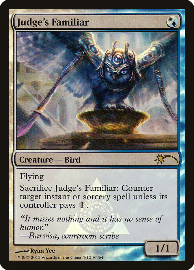 Familiar do Juiz / Judge's Familiar - Magic: The Gathering - MoxLand