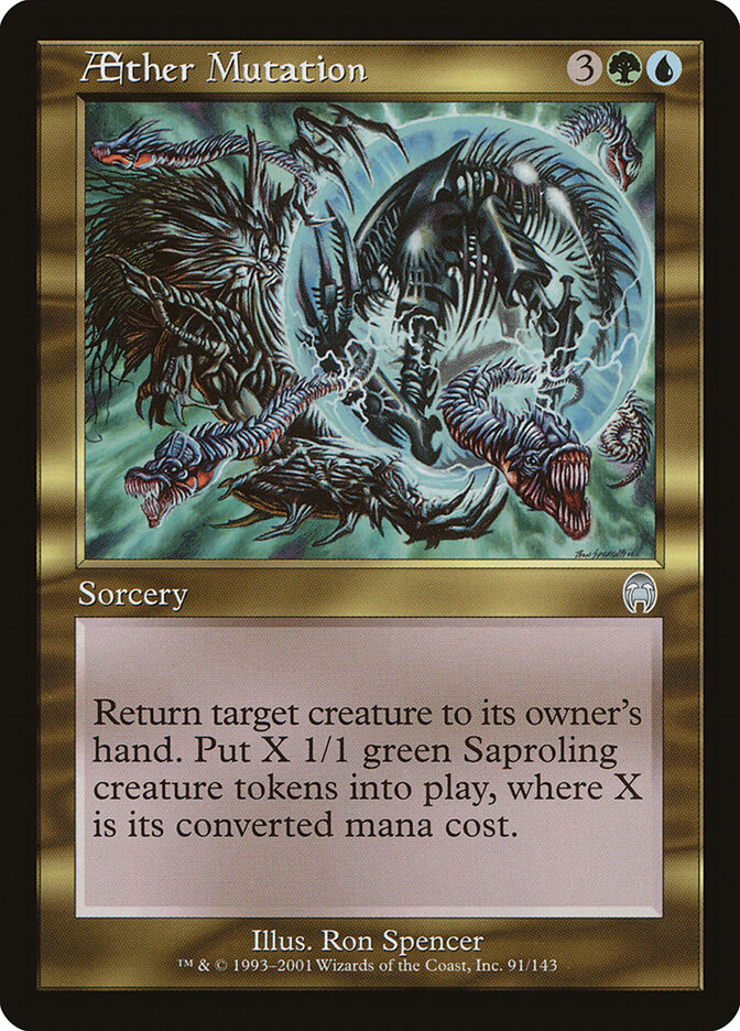 Mutação do Éter / Æther Mutation - Magic: The Gathering - MoxLand