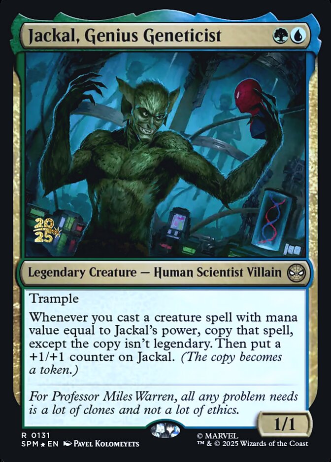 Jackal, Genius Geneticist - Magic: The Gathering - MoxLand