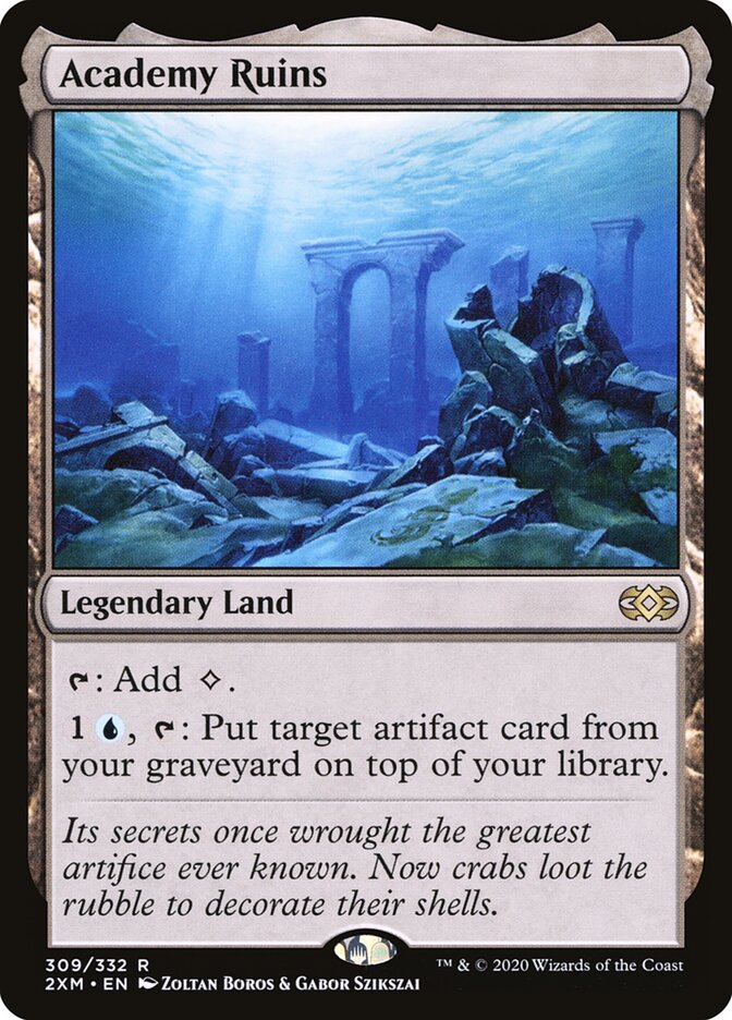 Ruínas da Academia / Academy Ruins - Magic: The Gathering - MoxLand