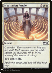 Enigma Meditativo / Meditation Puzzle - Magic: The Gathering - MoxLand
