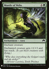 Manto de Teias / Mantle of Webs - Magic: The Gathering - MoxLand