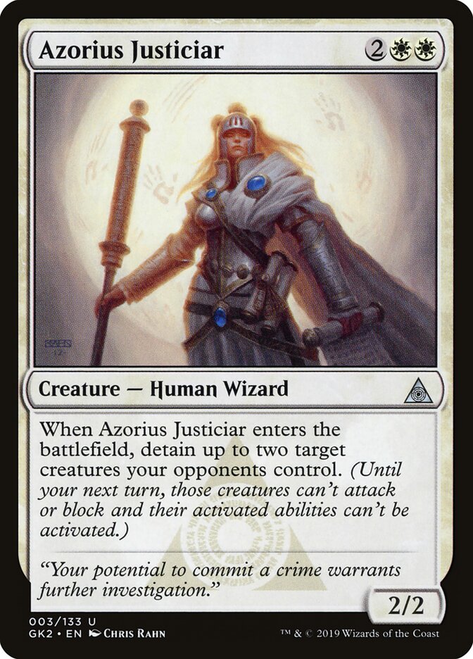 Justiciar Azorius / Azorius Justiciar - Magic: The Gathering - MoxLand