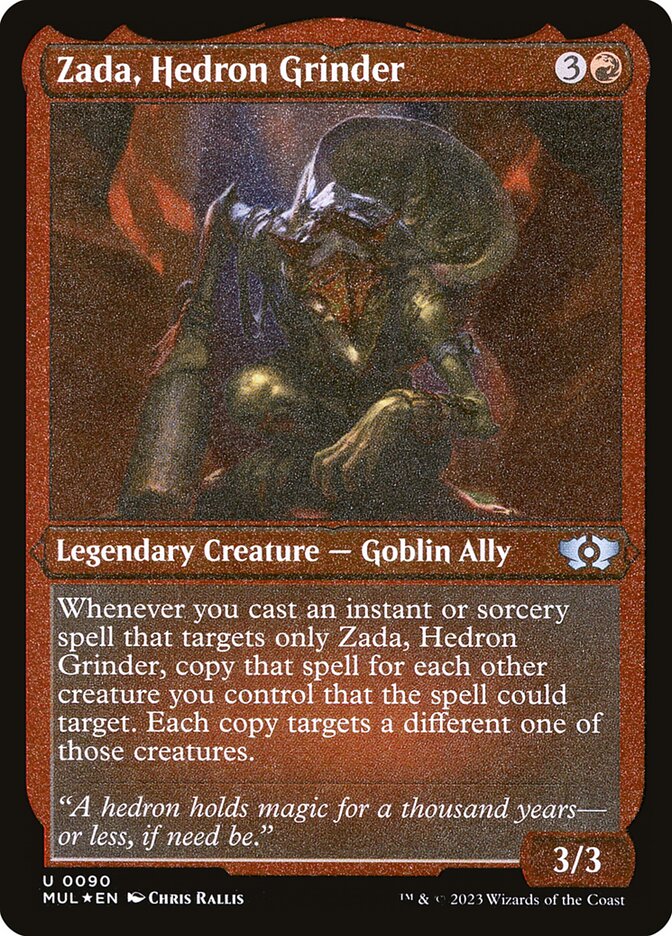 Zada, Moedora de Edros / Zada, Hedron Grinder - Magic: The Gathering - MoxLand
