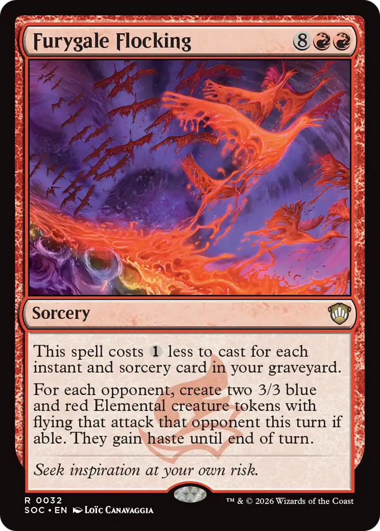 Furygale Flocking - Magic: The Gathering - MoxLand