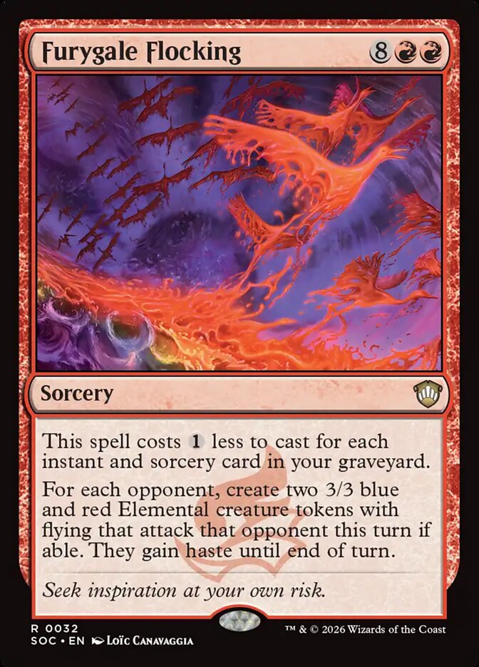 Furygale Flocking - Magic: The Gathering - MoxLand