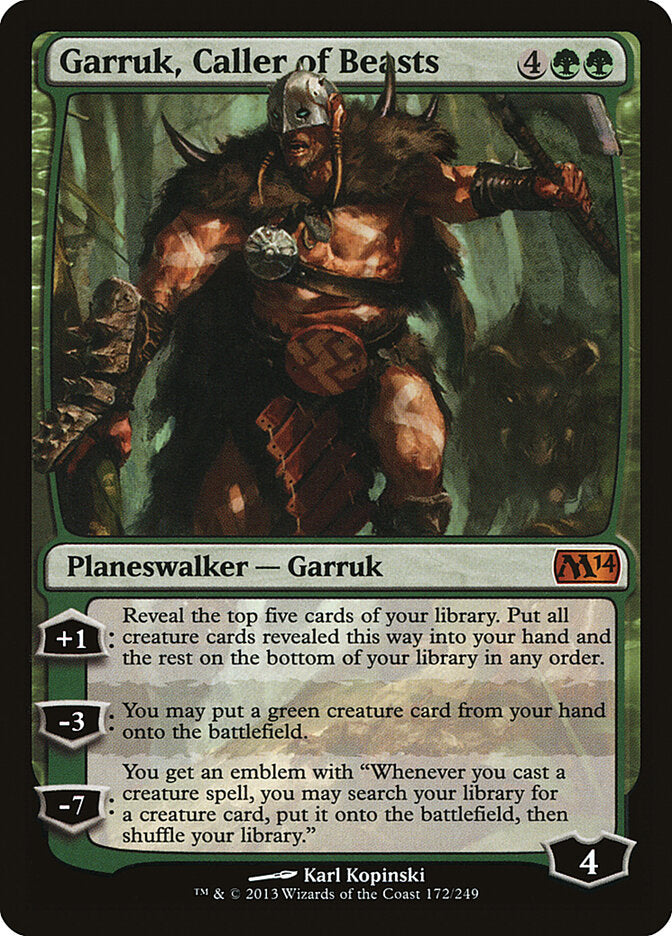 Garruk, Convocador das Feras / Garruk, Caller of Beasts - Magic: The Gathering - MoxLand