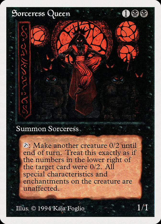 Rainha Feiticeira / Sorceress Queen - Magic: The Gathering - MoxLand