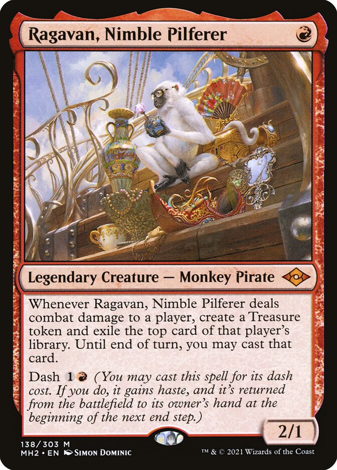Ragavan, Afanador Ágil / Ragavan, Nimble Pilferer - Magic: The Gathering - MoxLand