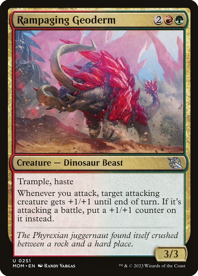 Geodermo Rampante / Rampaging Geoderm - Magic: The Gathering - MoxLand