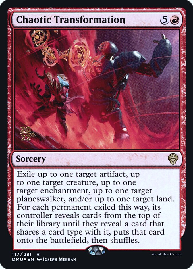 Transformação Caótica / Chaotic Transformation - Magic: The Gathering - MoxLand