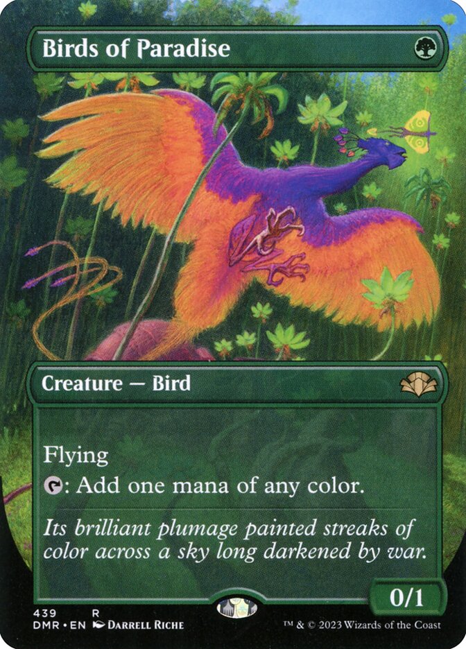Aves do Paraíso / Birds of Paradise - Magic: The Gathering - MoxLand