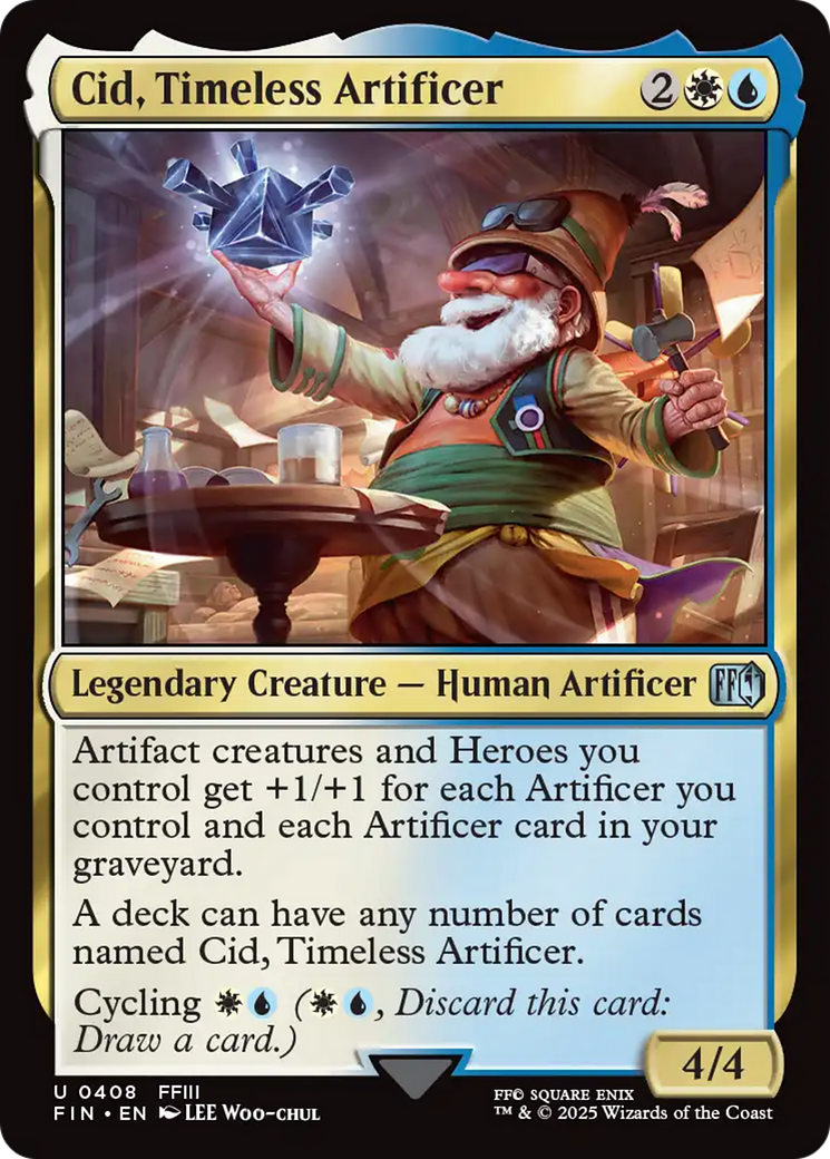 Cid, Artífice Atemporal / Cid, Timeless Artificer - Magic: The Gathering - MoxLand