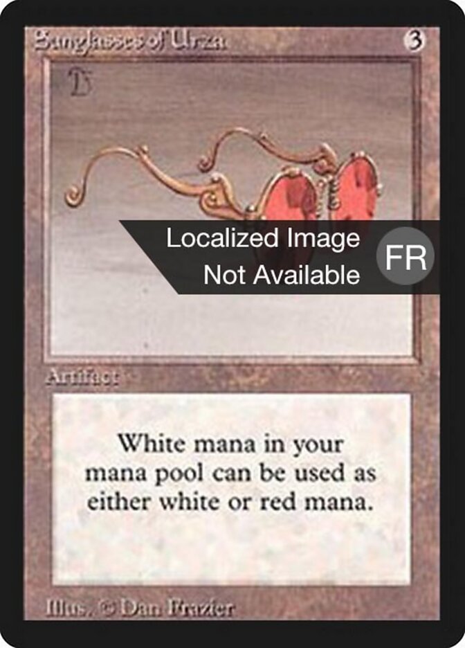 Óculos de Sol de Urza / Sunglasses of Urza - Magic: The Gathering - MoxLand