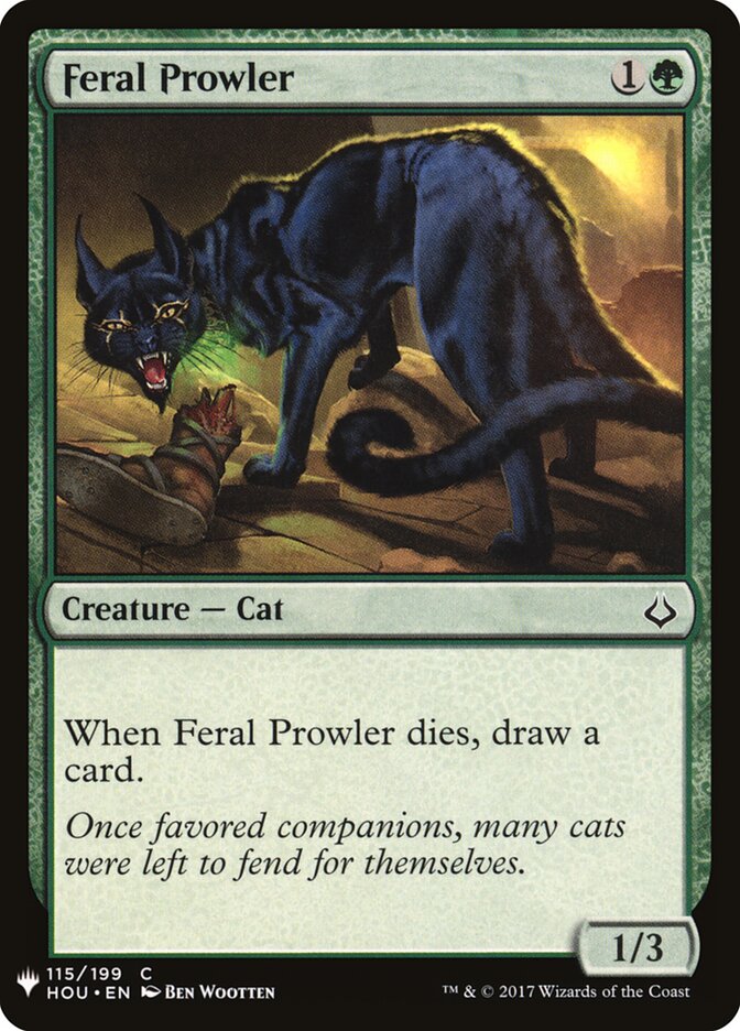 Espreitador Feral / Feral Prowler - Magic: The Gathering - MoxLand