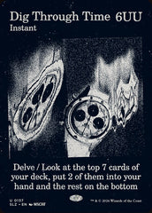 Revirar o Tempo / Dig Through Time - Magic: The Gathering - MoxLand