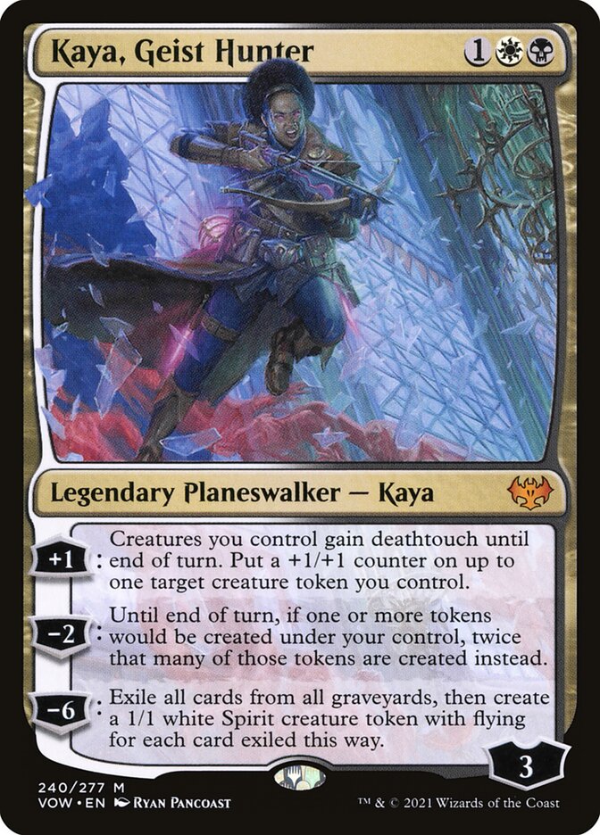 Kaya, Caçadora de Geists / Kaya, Geist Hunter - Magic: The Gathering - MoxLand